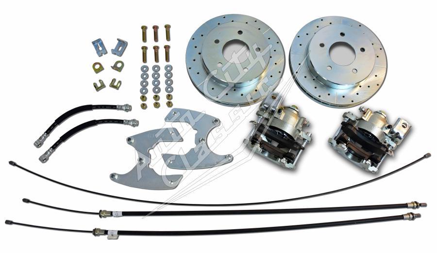 1960-1986 Chevrolet C10 5 Lug Rear Disc Brake Conversion Wheel Kit REARC105LTRK