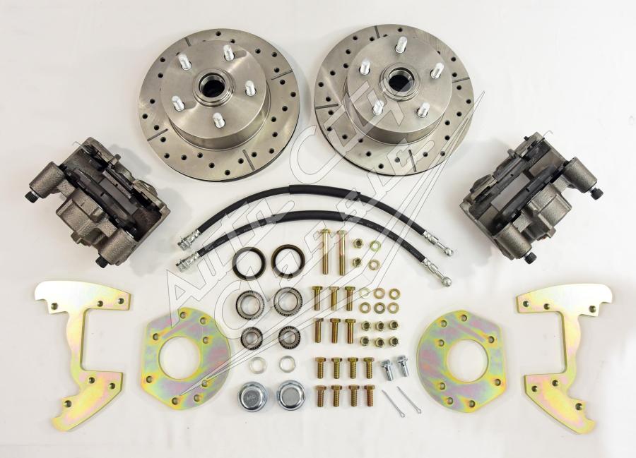 1964-1966 Ford Mustang / 60-65 Ford Falcon, Ranchero and Mercury Comet 6 Cylinder 5 Lug Front Disc Brake Conversion Wheel Kit